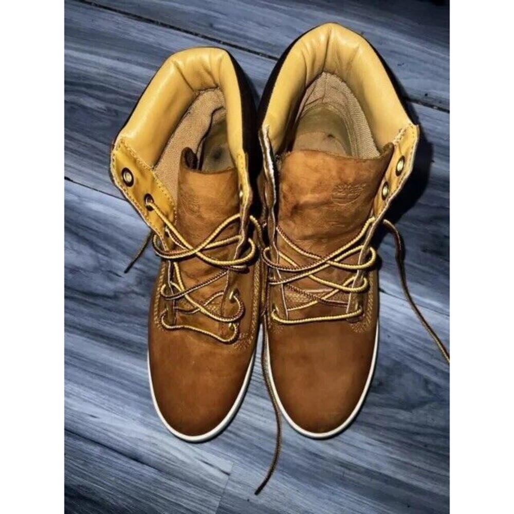 Women's Timberland Dausette Tan Sneaker Boots Size Womens 7.5